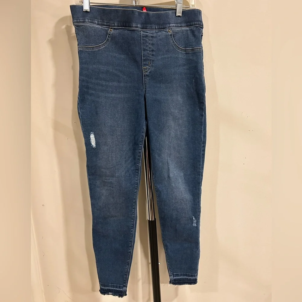 SPANX - Jeans - Straight / Tapered Ankle - Size Large - Picture 5 of 11